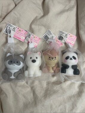 NEW! Kawaii Animal Squishy Fidget Toy Set